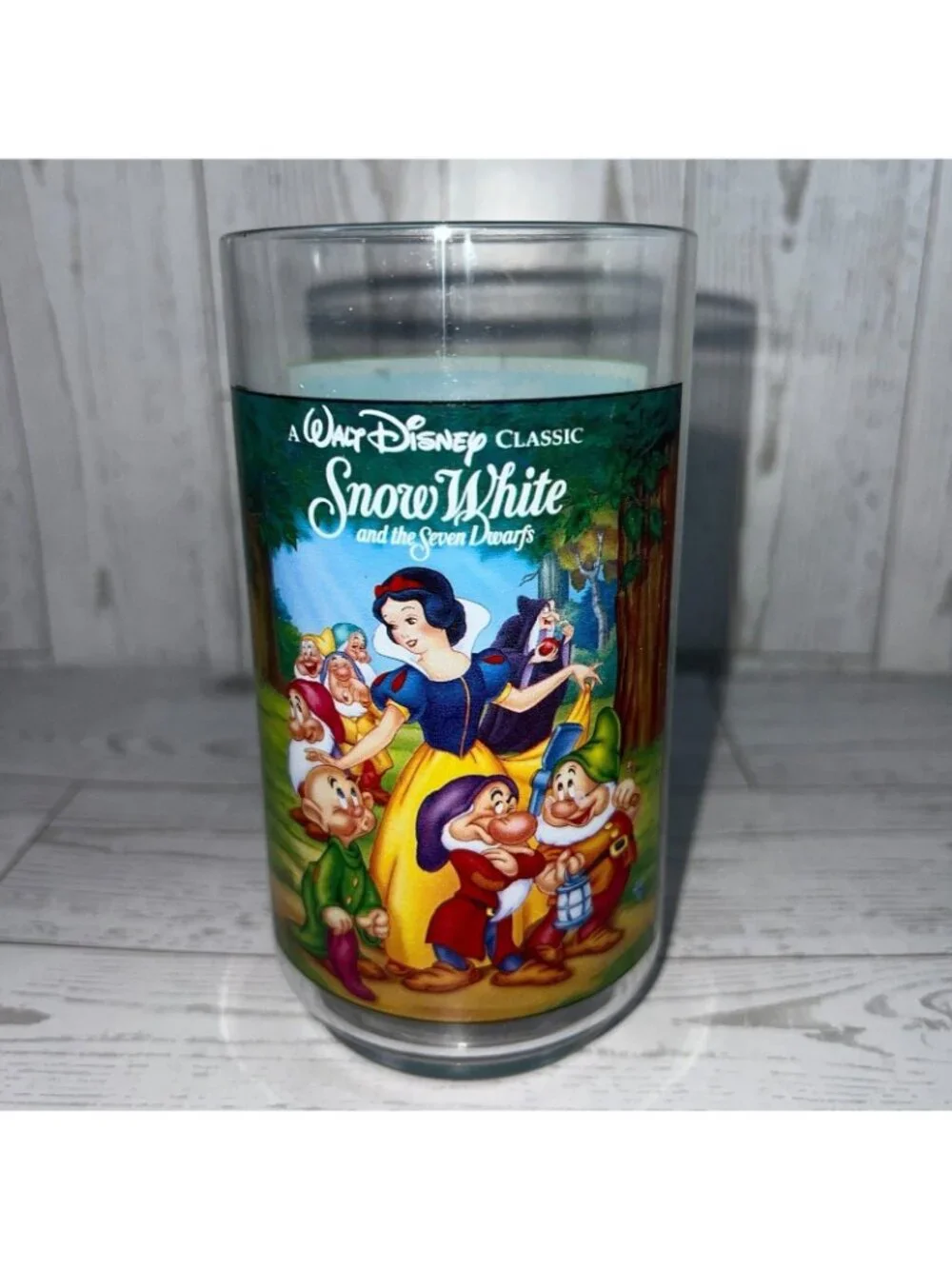 2 Vintage Disney Burger King Glasses Snow White Pocahontas 1994 Collector Series - Picture 3 of 6